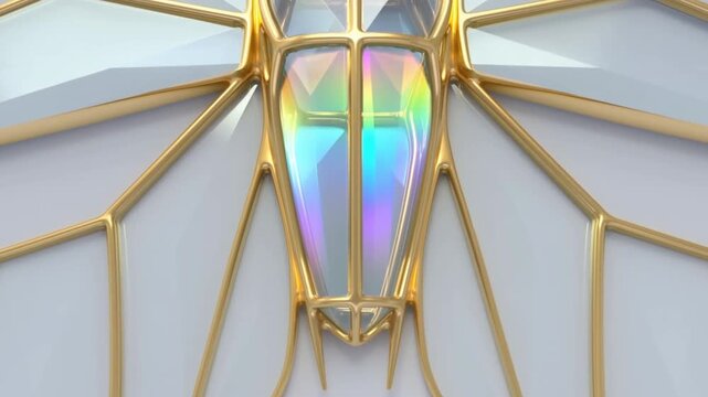 ジュエリーコンセプト向けの金とサファイアの蝶の羽のマクロ