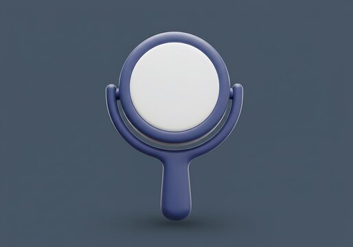 Reflective Minimalism: A 3D Render