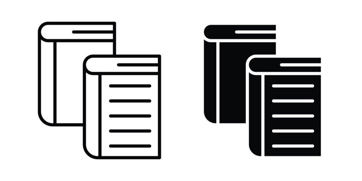 Reference data icon design Illustration set for Projects