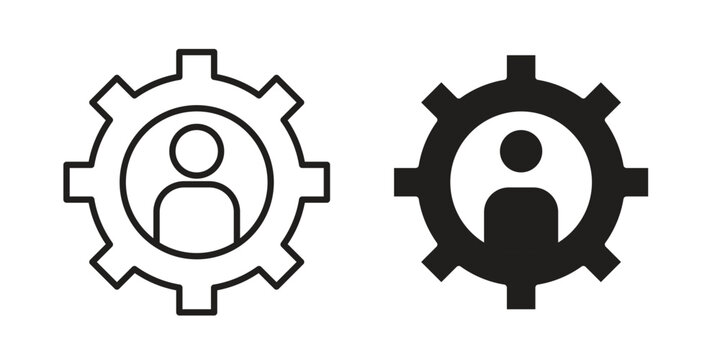expert icon design. Editable outlined stroke and solid symbols