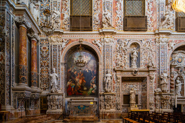 Fototapeta premium Views of Palermo historic city architecture and urban life - Palermo, Sicily, Italy – November 14, 2025