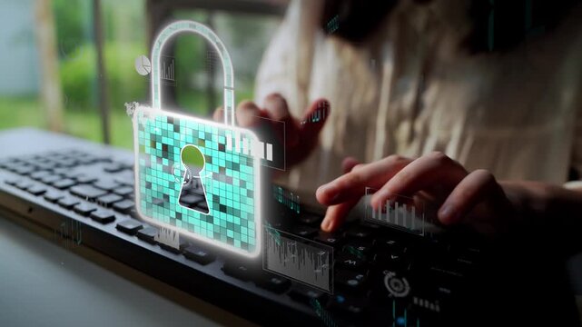 Cyber security protection and cyber security strategies against cyber threats, system hacks, digital breaches, network attacks, and safeguarding data with strong cyber security infrastructure. Thunk