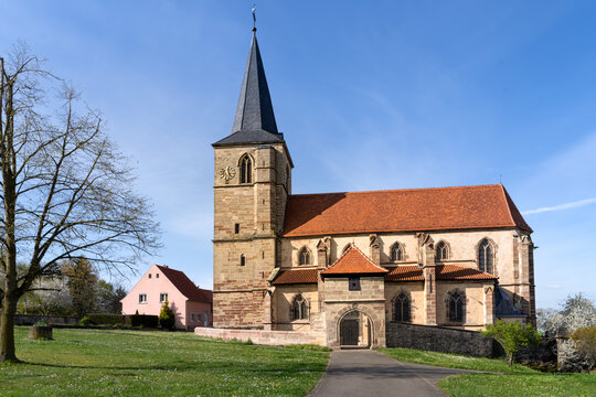 Eglise fortifi&eacute;e protestante de Domfessel en Alsace