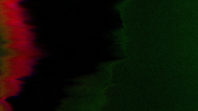Cyberpunk Glitch Effect: Split-Color Distortion with Vibrant Red and Grainy Green. perfect for cyberpunk aesthetics, retro-tech designs, video overlays, modern UI projects, and social media graphics. 