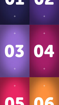 Multiscreen Transition Vertical X6 01 &ndash; Six Screen Vertical Transitions, Modern Multi Panel Animation for Reels, Stories and Mobile Video Content