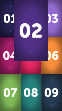 Multiscreen Transition Vertical X9 07 &ndash; Nine Screen Vertical Transitions, Modern Multi Panel Animation for Reels, Stories and Mobile Video Content