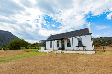 Obraz premium Winterhoek, old colonial Manor Farm House, South Africa