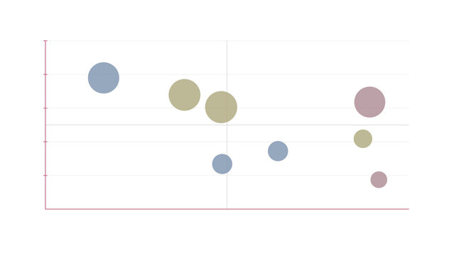 Scenario planning three-branch decision tree with probability. Isolated transparent PNG scenario element.