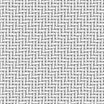 Grainy basketry dry grass carpet, seamless textile pattern.