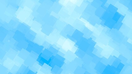 Fototapeta premium 青と水色の抽象的な幾何学模様の背景 270