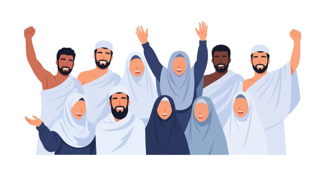 Diverse Group of People Celebrating Together.