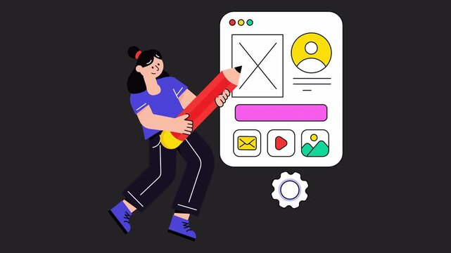 UX design Animation Alpha Channel