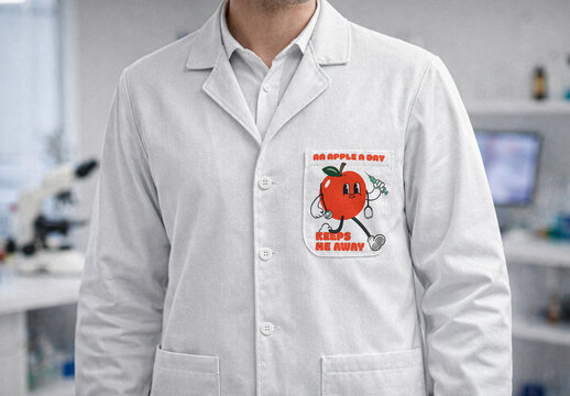Doctor Lab Coat Mockup