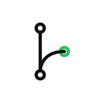 git branch icon, version control system, code branching concept, software development workflow, git repository structure, developer tools icon, programming workflow, source control system, coding proc