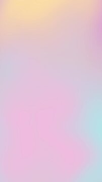Bright rainbow gradient soft blend abstract background for design and video editing 4K