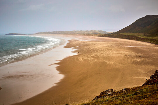 Rhossili Bay in Wales