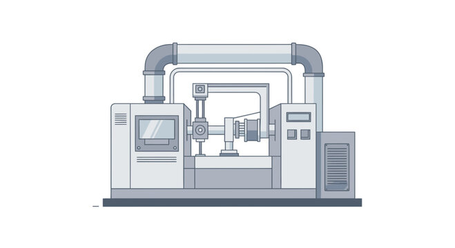 Industrial machinery equipment manufacturing machine.