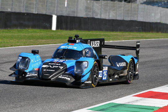 Scarperia, Italy - September 29th 2024: Oreca 07 Gibson of team ALGARVE PRO RACING PRT drive by KAISER-CALDWELL-LYNN in action during 4h of Mugello.