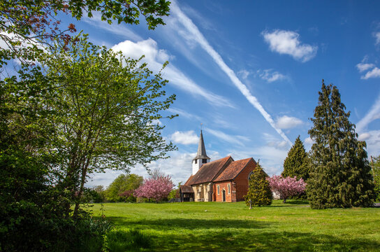 St. Mary the Virgin Church in Ramsden Bellhouse in Essex, UK