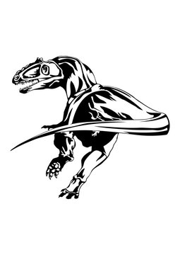 vector image of a dangrous