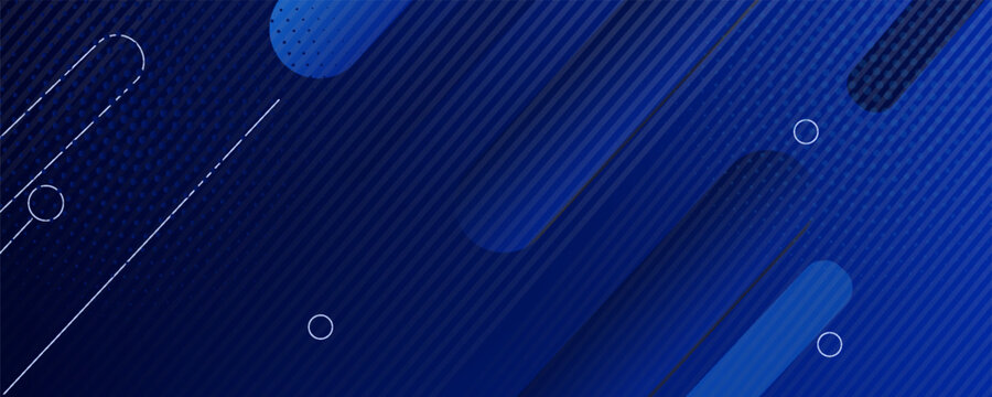 Latar belakang minimalis biru gradien abstrak. Ilustrasi vektorPrint