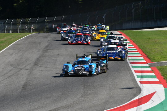 Scarperia, Italy - September 29th 2024: Race Start of ELMS 4h of Mugello.