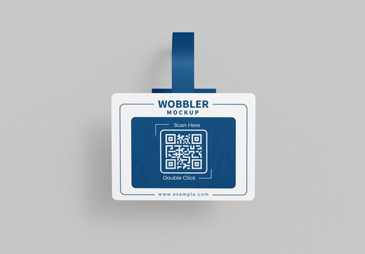 Modern Wobbler Mockup