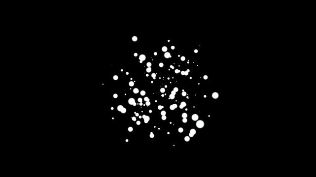 Glitter ball Shiny Glowing Fairy Stars Animation, Twinkle Sparkle Effects, Blinking Starry Night Sky, Pulsing Light Glitter Particles, 4K Transparent black Background Sparkle Overlay Loop