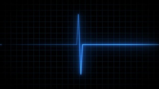 A heartbeat icon animation pulses in rhythm, expanding and contracting smoothly, mimicking the steady beat of a heart, with each pulse gradually fading and reappearing.Motion Graphic