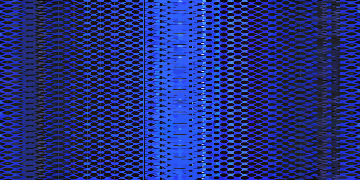 Abstract blue pattern resembling scales or a futuristic texture