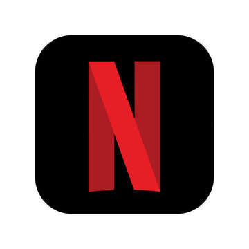 netflix icon.netflix isolated. netflix png