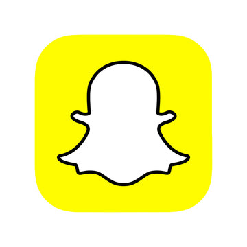  snapchat icon.  snapchat isolated.  snapchat png
