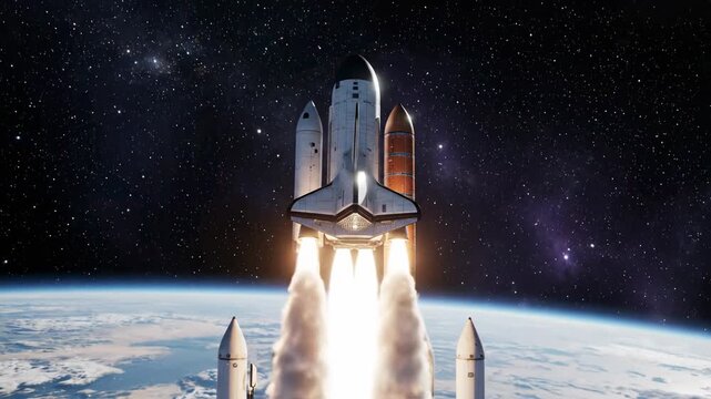 Winter lighthouse beam sweeping across snowy coastal night sky beacon