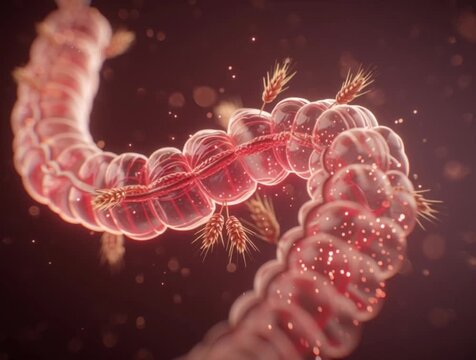 intestines and cereals