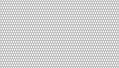 Synthetic white grey nylon fabric texture with woven mesh pattern, waterproof textile surface and smooth seamless vector background for sports gear, backpacks, jerseys and graphic design © Hanna
