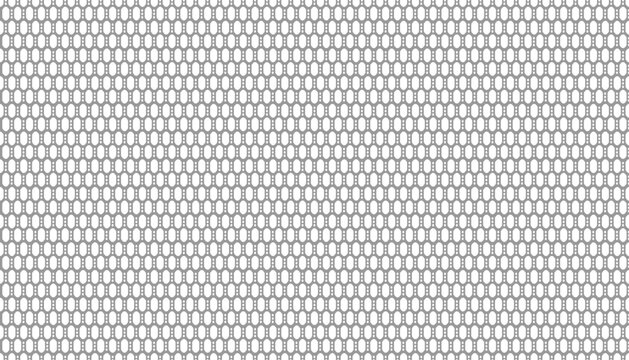 Synthetic white grey nylon fabric texture with woven mesh pattern, waterproof textile surface and smooth seamless vector background for sports gear, backpacks, jerseys and graphic design
