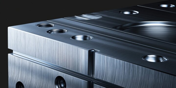 Precision metal mold for plastic injection molding of pipe fittings