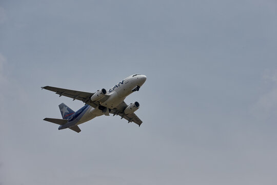 A commercial jet makes its final approach into Alejandro Velasco Astete International Airport in Cusco, Peru one of the world's most challenging and dramatic aviation environments. Sitting at 3,399mt