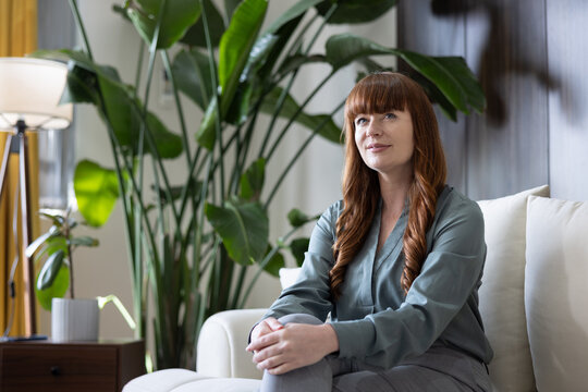 Successful businesswoman planning career growth