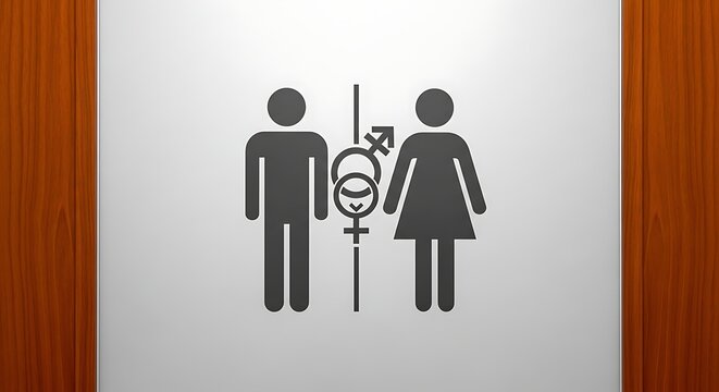 Gender Identity Symbolism - Equality, Diversity, and Inclusion.