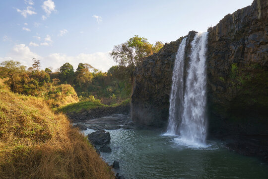Tis Abay or Blue Nile Falls in Amhara Region of Ethiopia