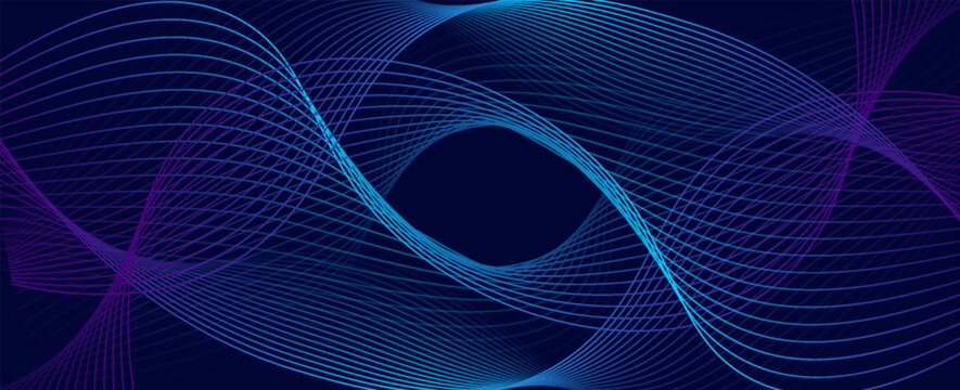 Abstract background design with diagonal blue and pink or purple line pattern. Vector horizontal format for digital luxury business banner, contemporary cover, luxury premium.