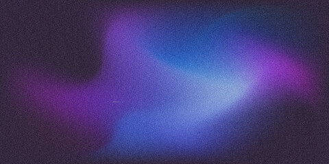 Abstract neon gradient wave with blue and purple glowing light flow on dark background, futuristic fluid motion backdrop for modern digital design, technology visuals and creative art concepts © NISHAN'S STUDIO