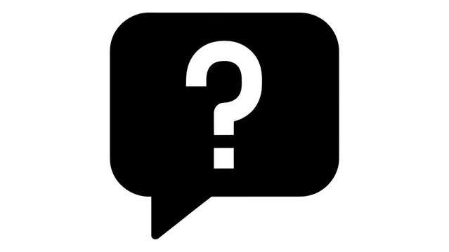 Question mark icon inside a speech bubble_1