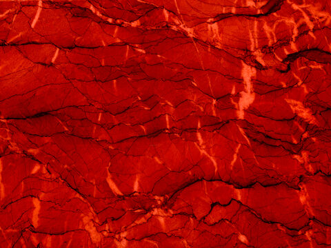 Luxury Red Marble Stone Texture Background with Dark Natural Veins, Elegant Ruby Granite Surface for Interior Design and Architecture, Abstract Organic Rock Pattern Backdrop for Premium Branding.