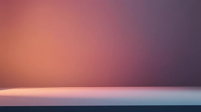 Soft gradient background with a subtle spotlight effect and a clean, minimalist stage for product display or visual content