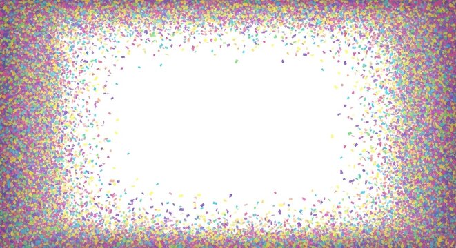 Vibrant rainbow border for pride month celebrating lgbtq rights and diversity with colorful art