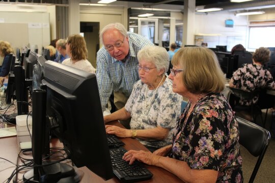 Teaching Technology to Seniors Through Volunteering