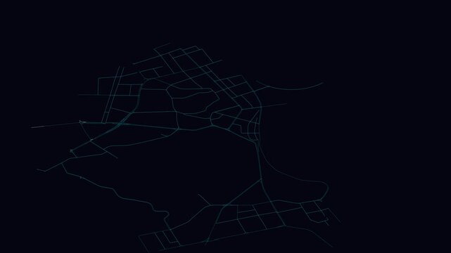 Zhuhai, China, City Infrastructure Expansion Animation, Urban Visualization Technology
