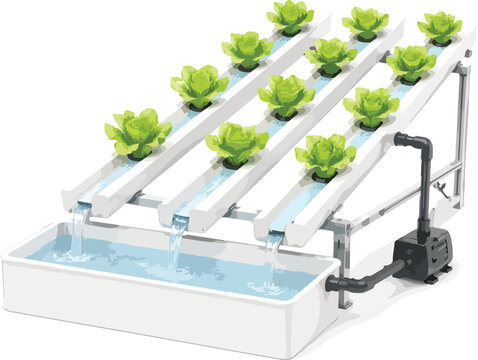 Hydroponic Lettuce Growing System hydroponics agriculture